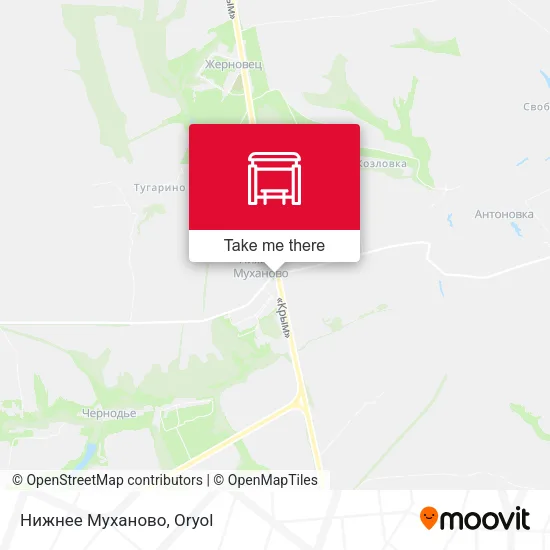Нижнее Муханово map