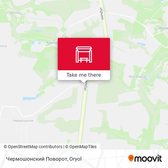 Чермошонский Поворот map