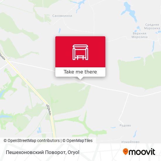 Пешехоновский Поворот map