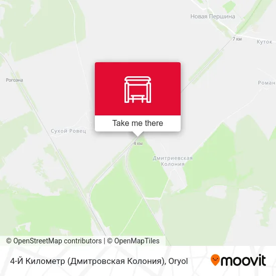 4-Й Километр (Дмитровская Колония) map