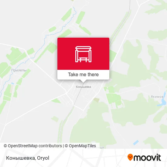 Конышевка map