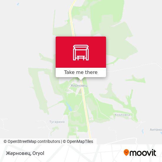 Жерновец map