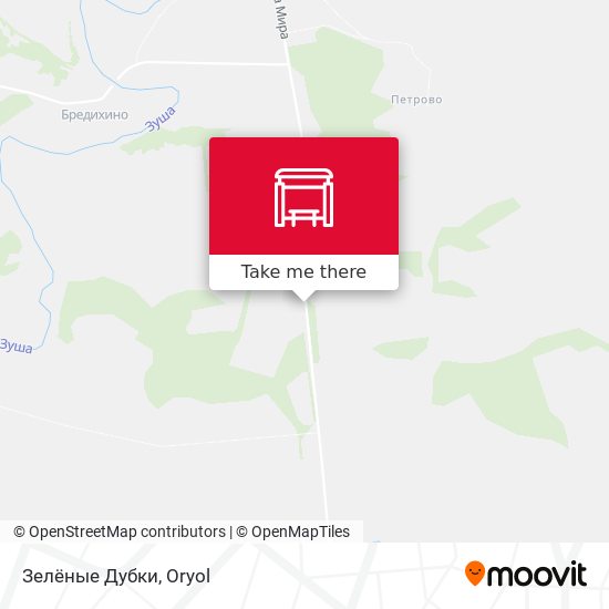 Зелёные Дубки map