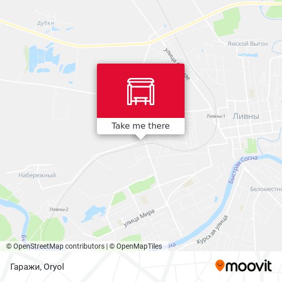 Гаражи map