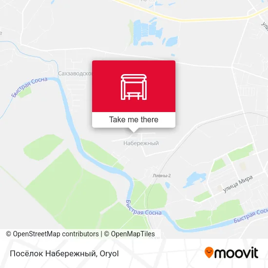 Посёлок Набережный map
