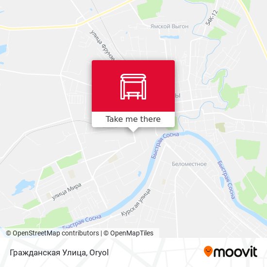 Гражданская Улица map