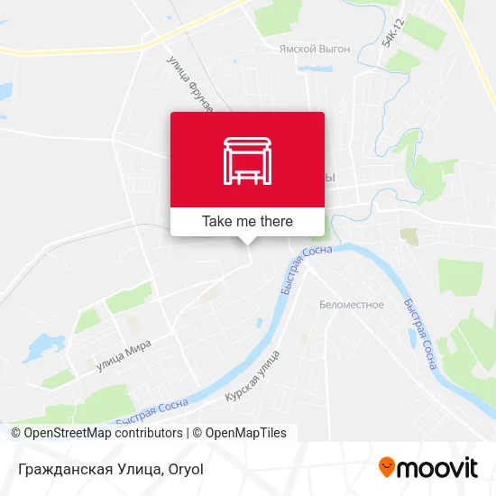 Гражданская Улица map