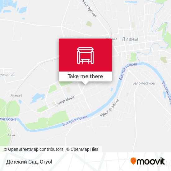 Детский Сад map