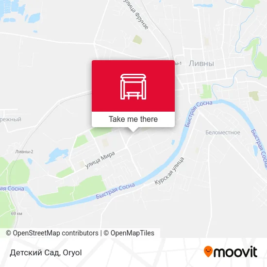Детский Сад map