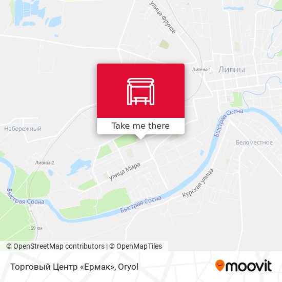 Торговый Центр «Ермак» map