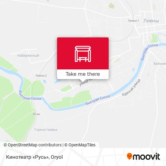 Кинотеатр «Русь» map