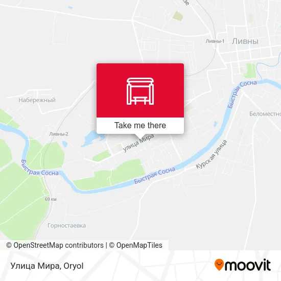 Улица Мира map
