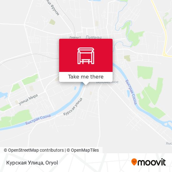 Курская Улица map