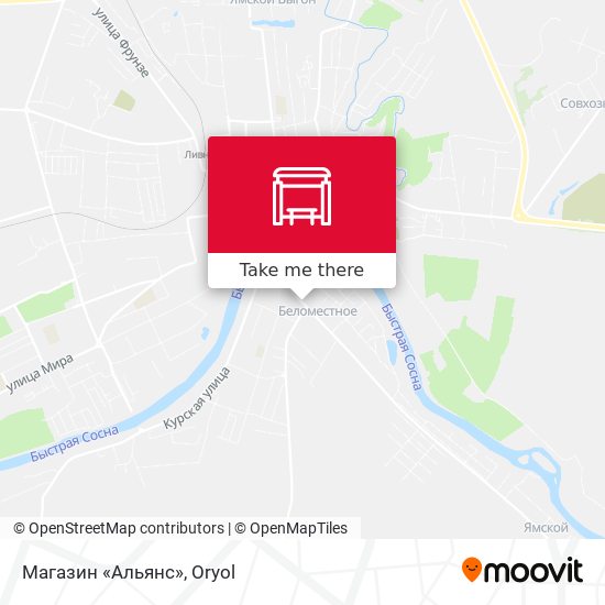 Магазин «Альянс» map