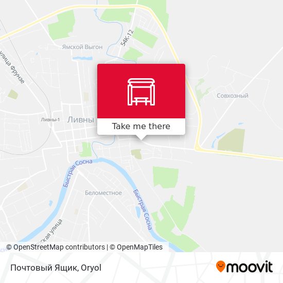 Почтовый Ящик map