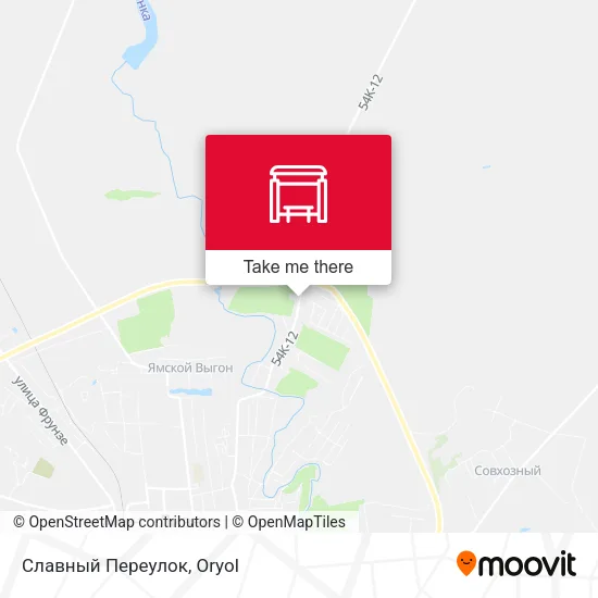 Славный Переулок map