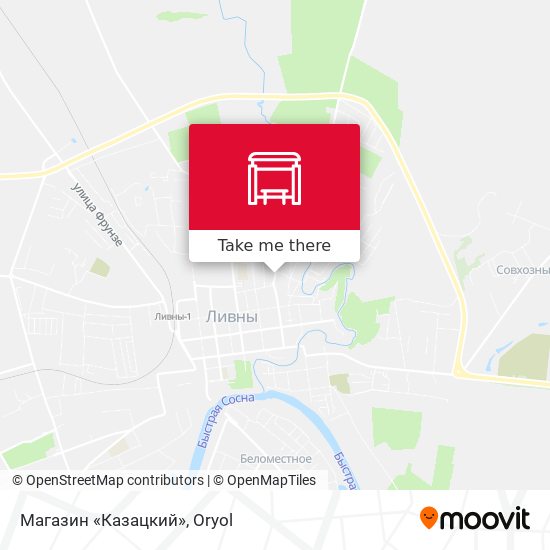 Магазин «Казацкий» map