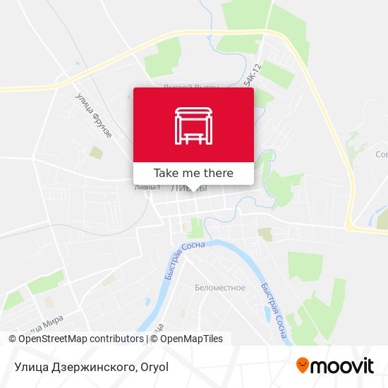 Улица Дзержинского map