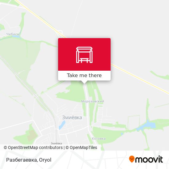 Разбегаевка map