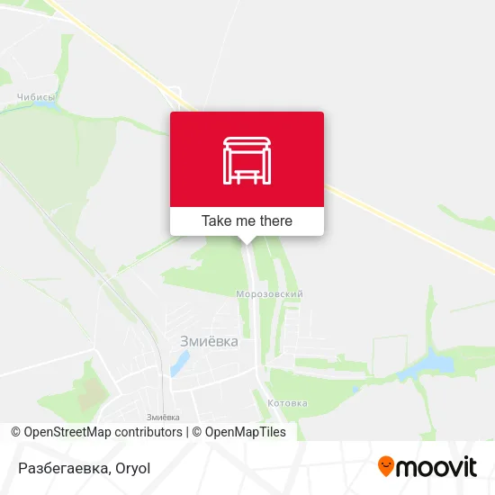 Разбегаевка map