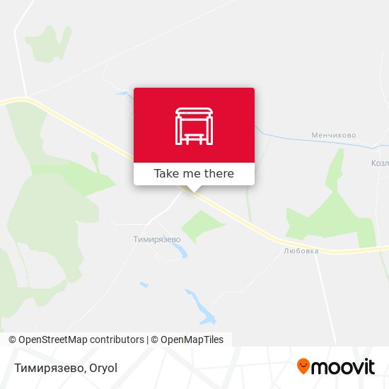 Тимирязево map