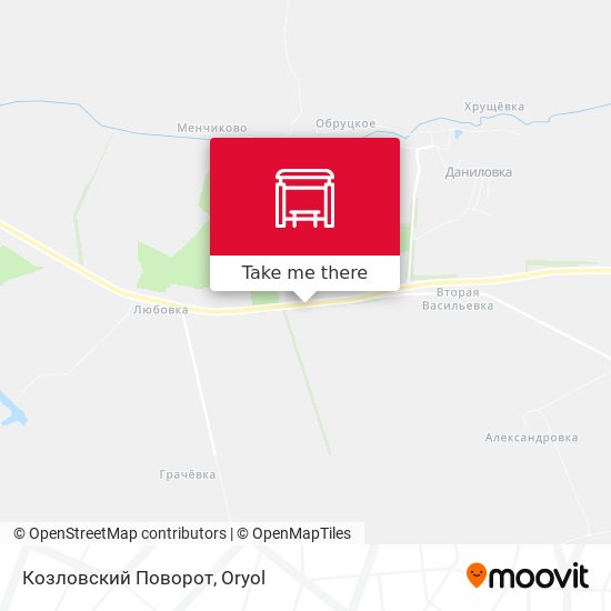 Козловский Поворот map