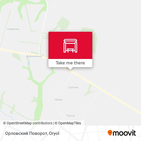 Орловский Поворот map