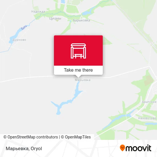 Марьевка map