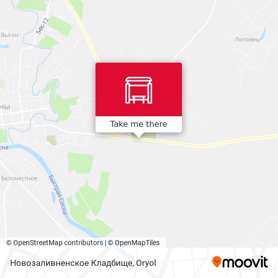 Новозаливненское Кладбище map