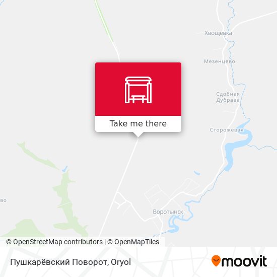Пушкарёвский Поворот map