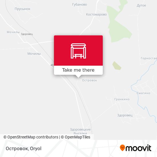 Островок map