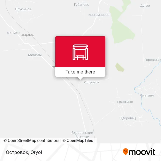 Островок map