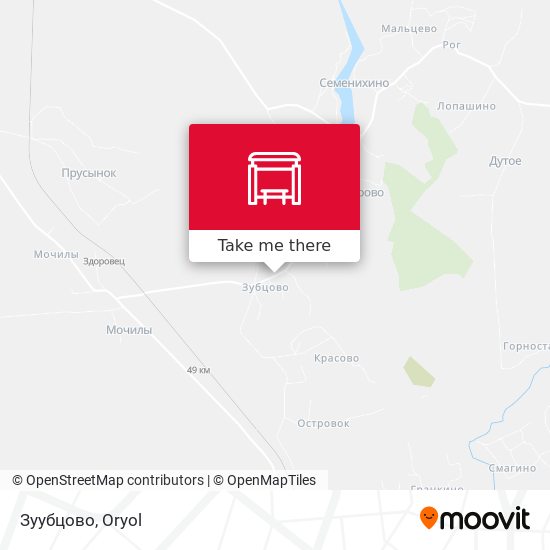 Зуубцово map