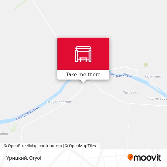 Урицкий map