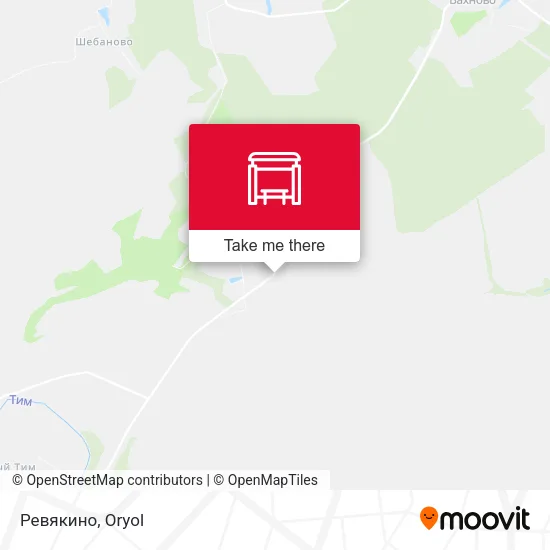 Ревякино map