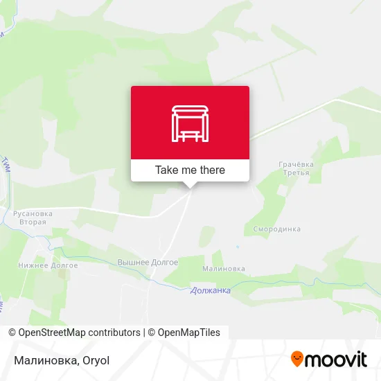 Малиновка map