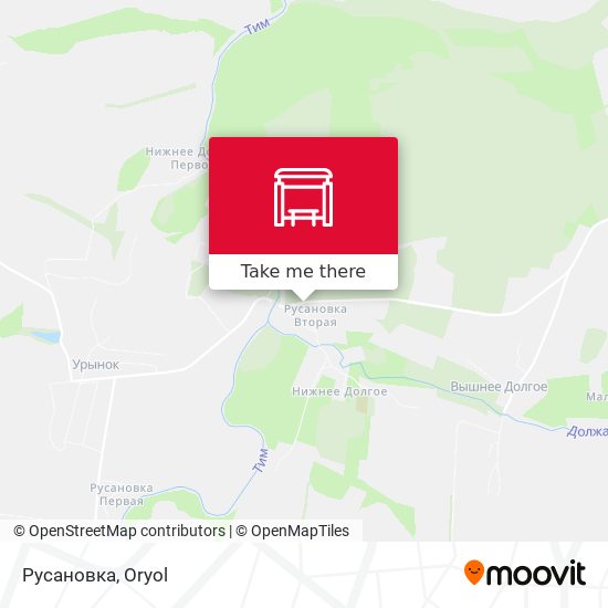 Русановка map