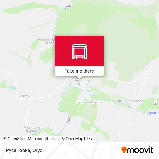 Русановка map