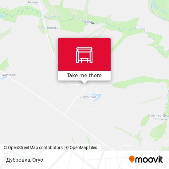 Дубровка map
