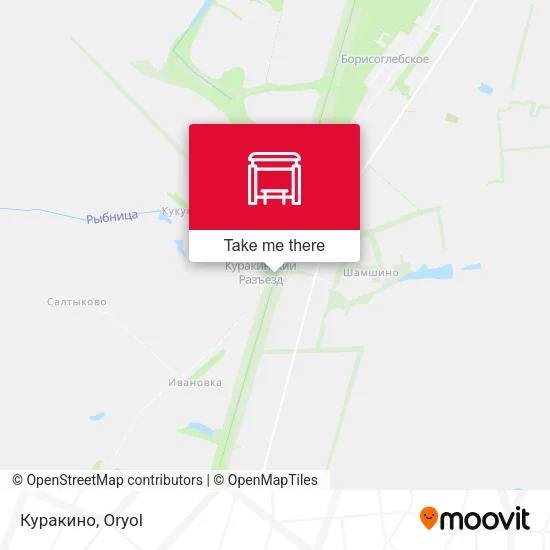 Куракино map