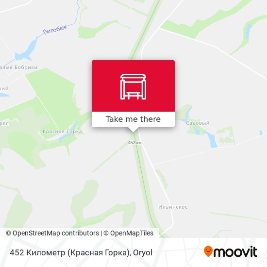 452 Километр (Красная Горка) map