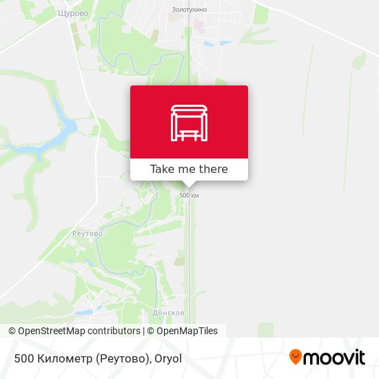 500 Километр (Реутово) map