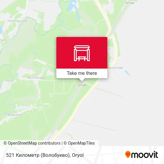 521 Километр (Волобуево) map