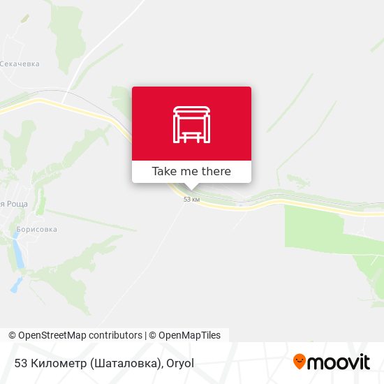 53 Километр (Шаталовка) map