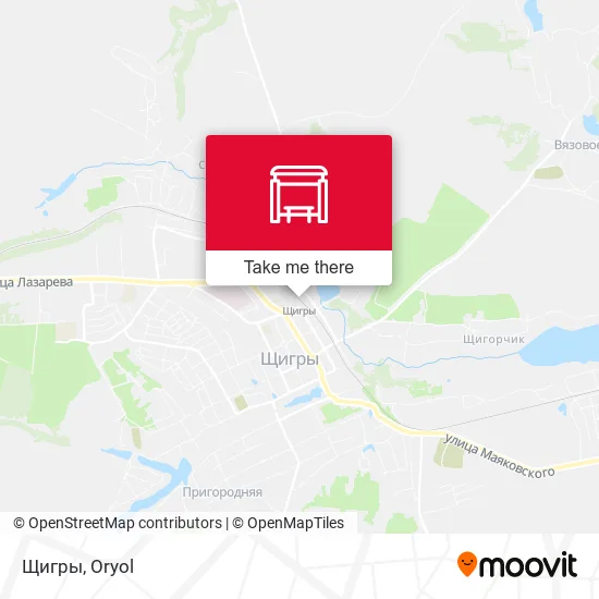 Щигры map