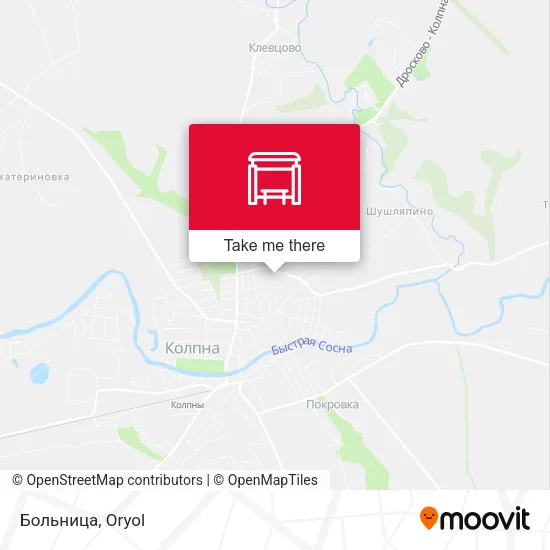 Больница map