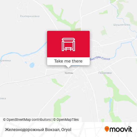 Железнодорожный Вокзал map