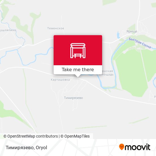 Тимирязево map