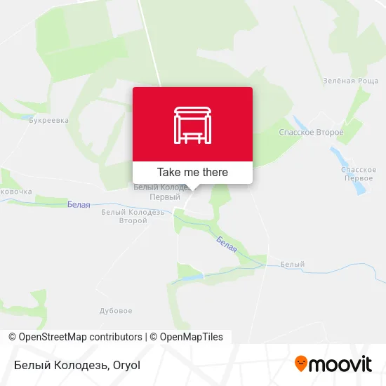 Белый Колодезь map
