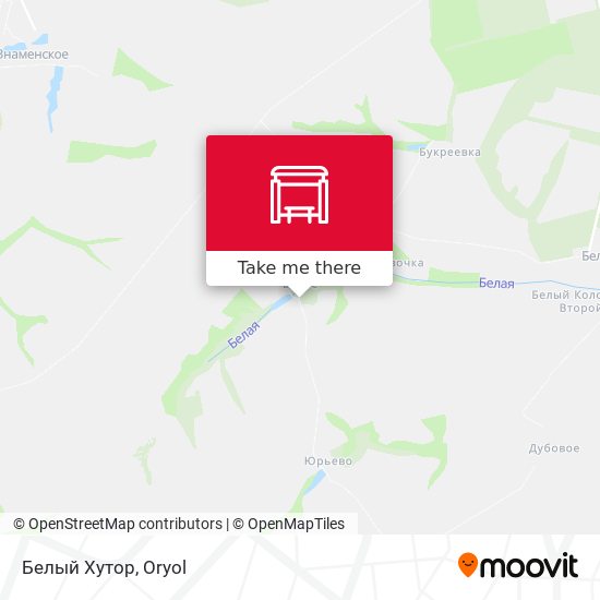 Белый Хутор map
